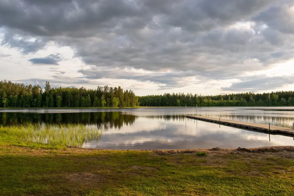 Alsjöns badplats i Åshammar