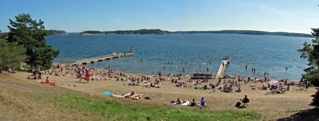 Årsta Havsbad, badplats