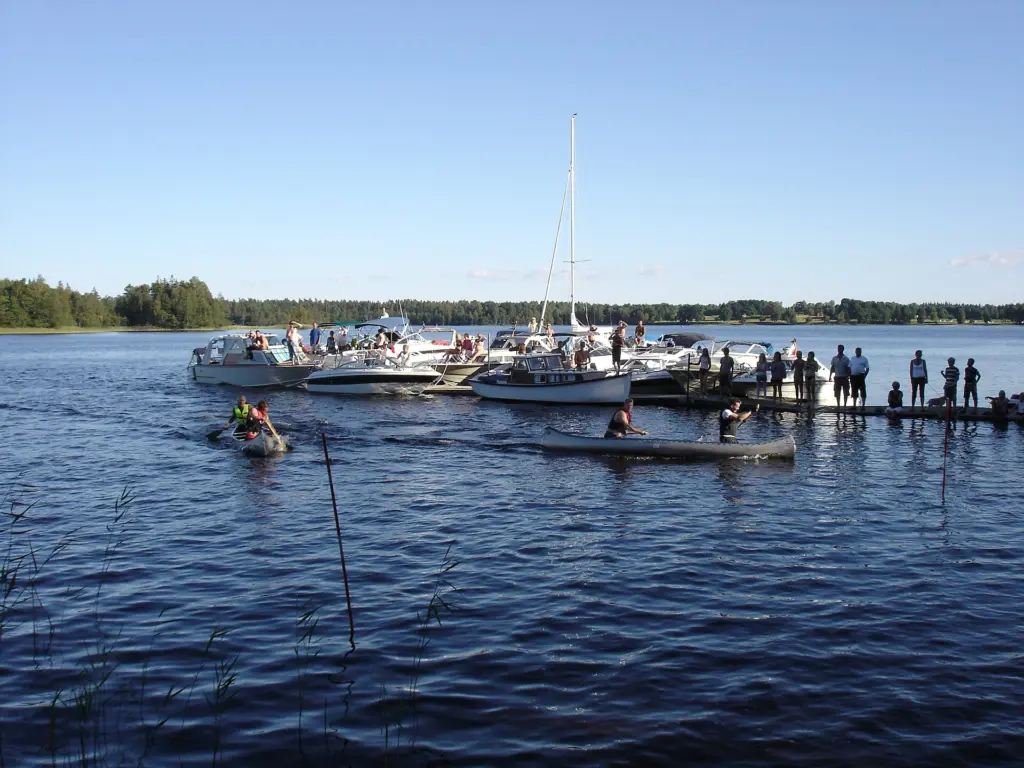 Bolmen - Canoe tournament – Hembygdsfest i Odensjö 2008