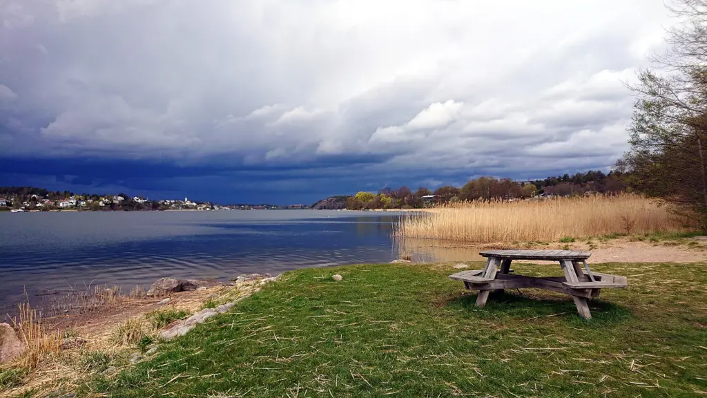 Edsviken at Sätra Äng in Danderyd (Stockholm urban area)