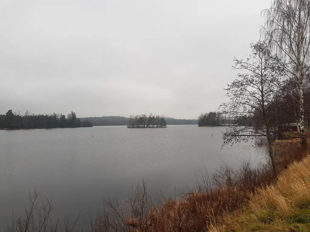 Fegensjön, grå dag