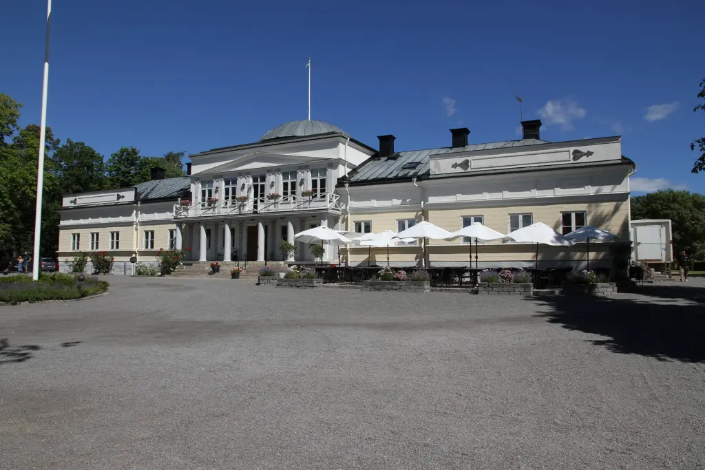 Gränsö Slott, Västervik 20 juli 2013.