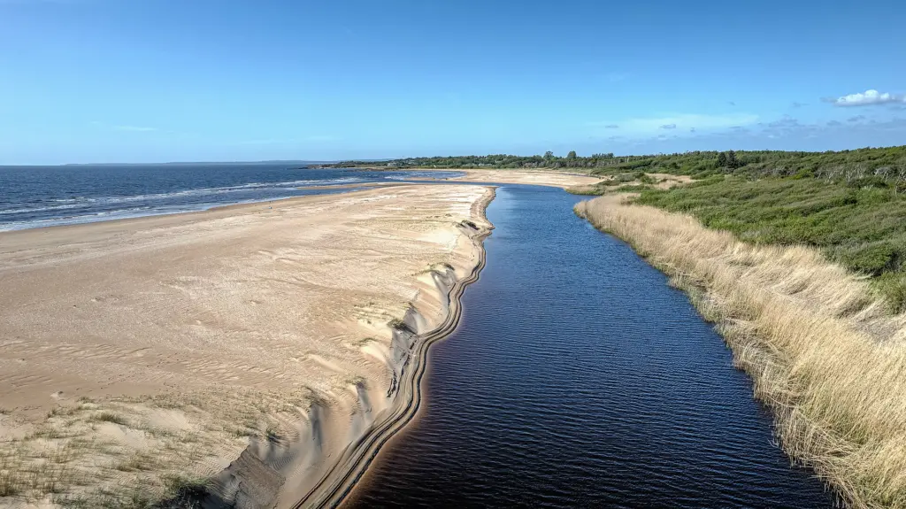Genevadsån in Gullbranna nature reserve, Sweden.