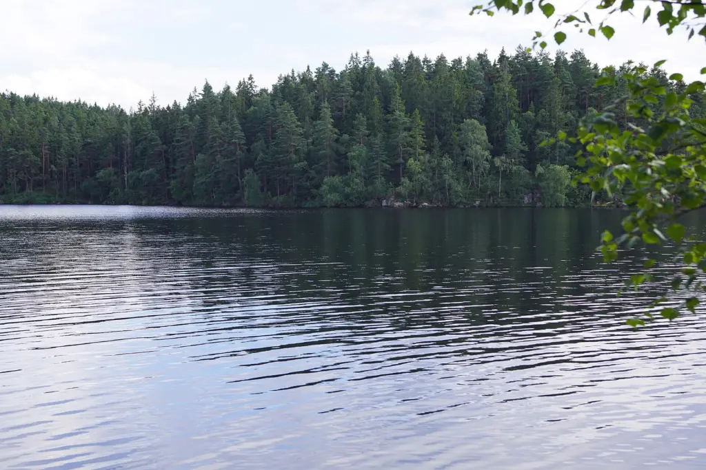 Hultasjön, a lake in Ale Municipality, Sweden