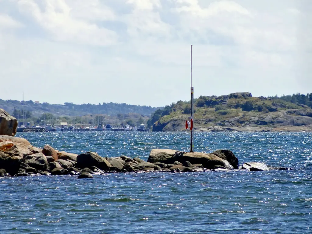 Marholmens badplats i Askim i Göteborg.