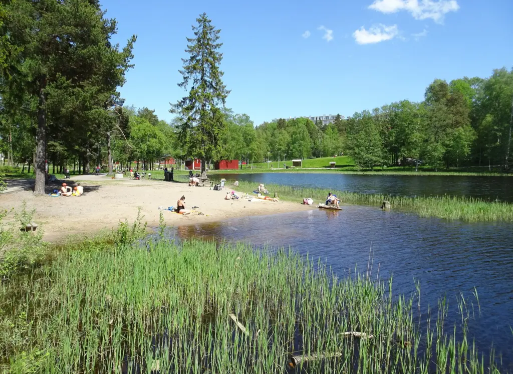 Nedre Rudasjöns badplats