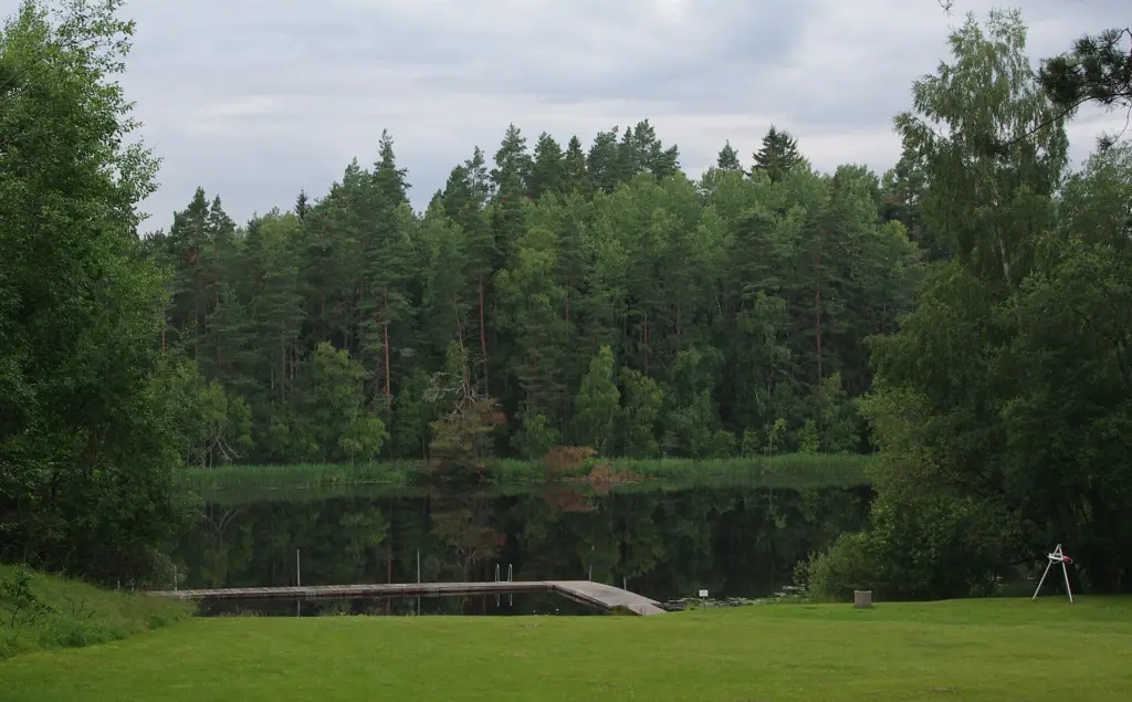Otterstorpasjön (swedish: Lake of Otterstorp) is a small lake in Tidaholm municipality, Västergötland, Sweden.