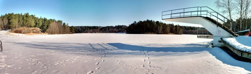 Rösjöbadet, Winter 2013
