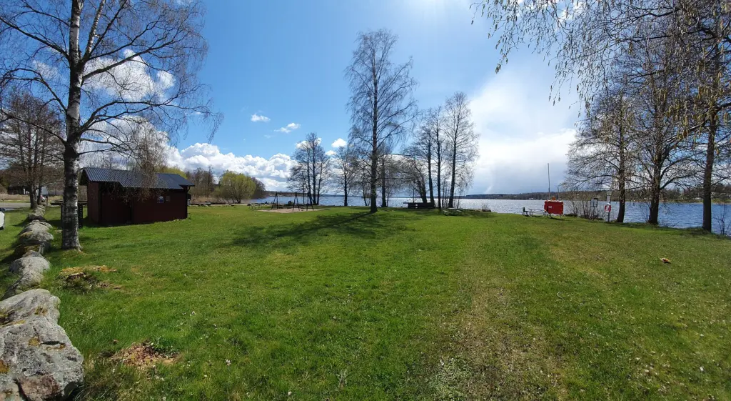 public beach Sämsjön Vegby