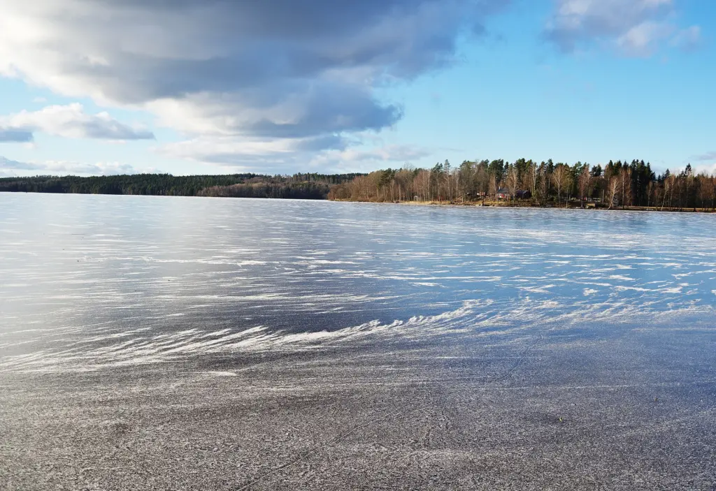 Sandskens badplats vid Sandske sand.