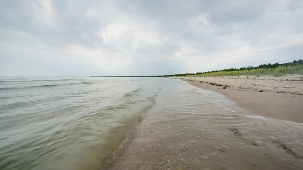 The beach Sudersand in Fårö, Sweden.