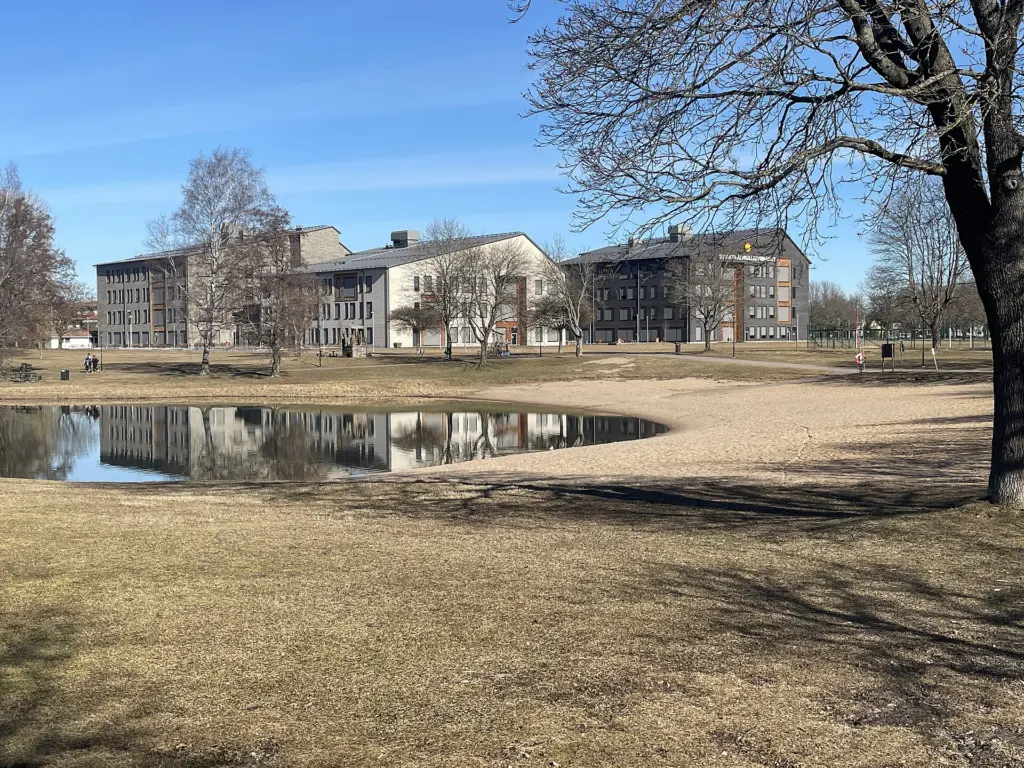 Sundstatjärn, badplats